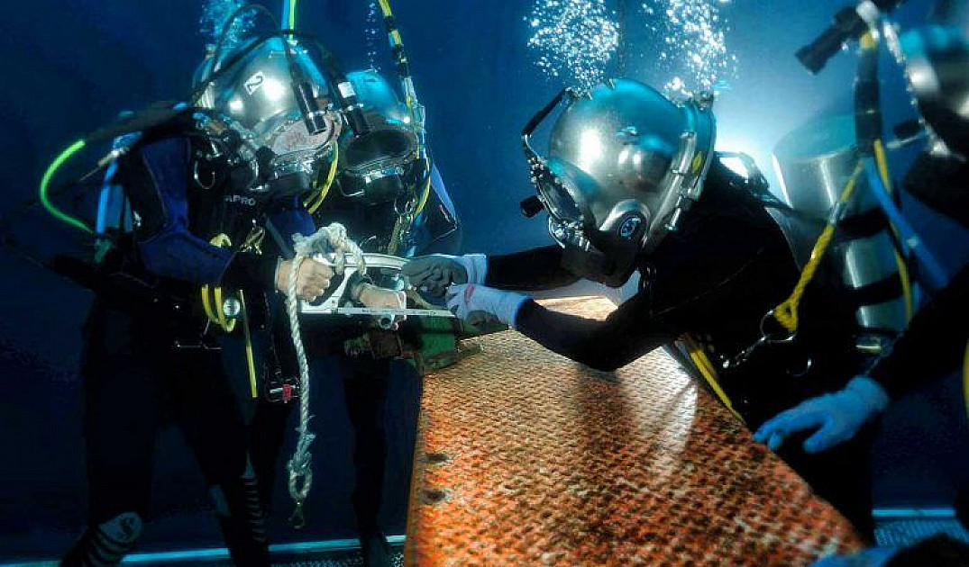 Подводно-технические работы в водной среде