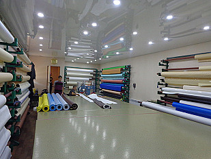 Продажа и монтаж натяжных потолков