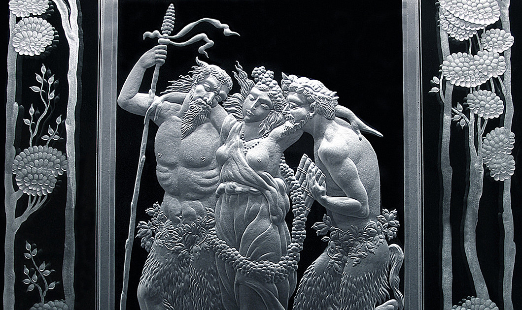 Стекло, узоры по стеклу, резьба по стеклу, зеркала