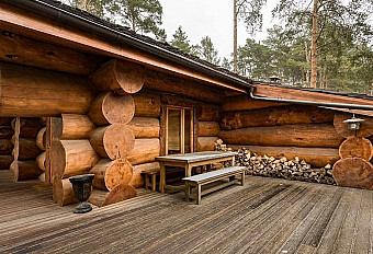 Строительство рубленной бани