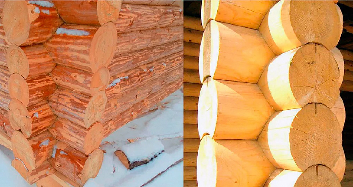 Оцилиндрованное бревно против рубленного: что выбрать для вашего дома?