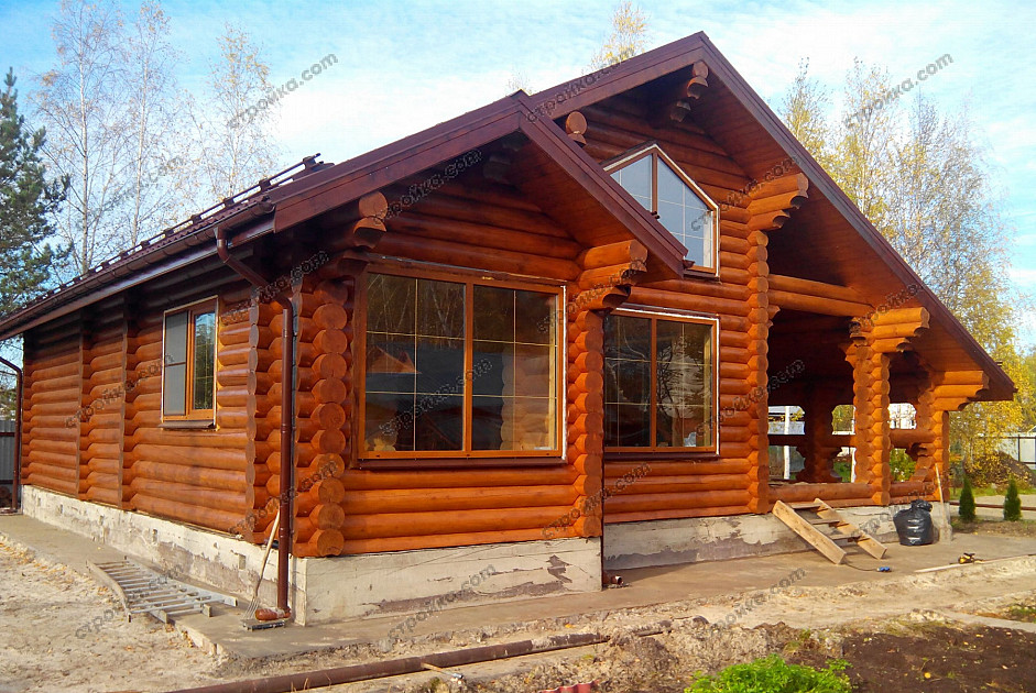 Отмостка или облицовка цоколя - что делать сначала?