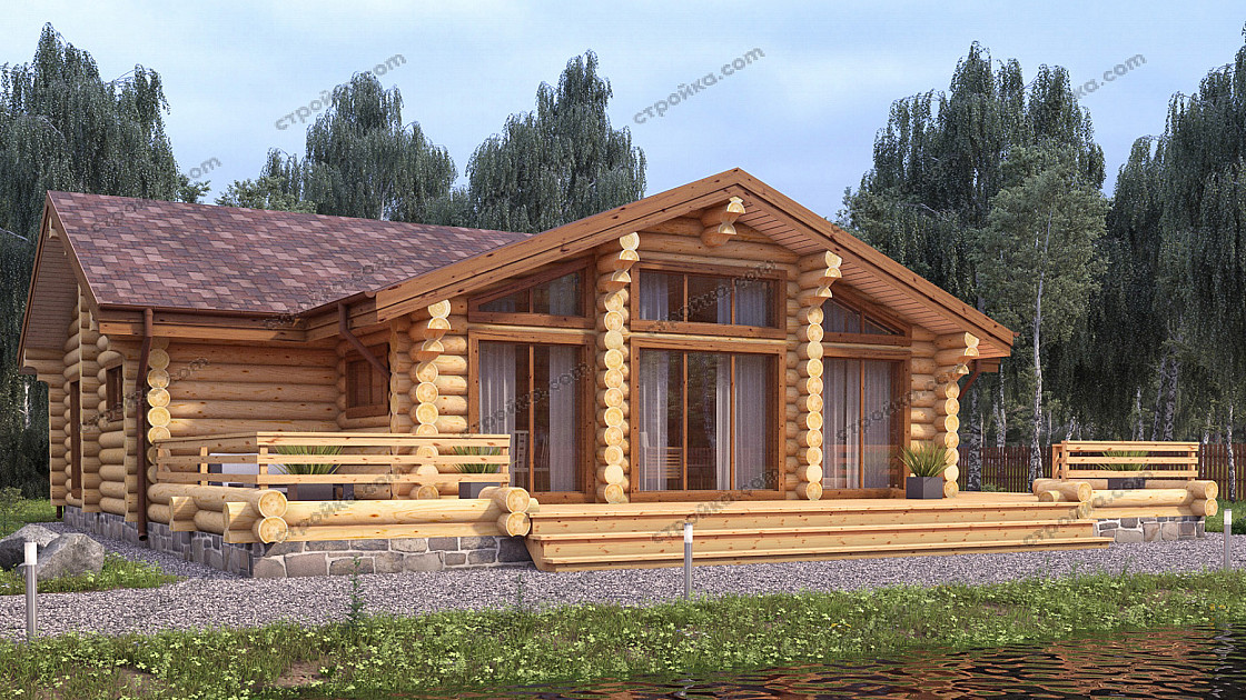 Статья блога: Нюансы строительства бревенчатого дома: От мечты к реальности