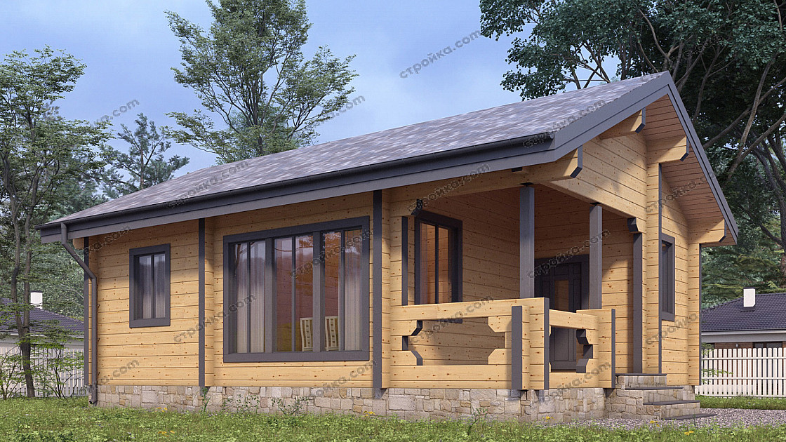 Статья блога: Постройка дома из бруса 6х6, 8х8, 9х9,10х10