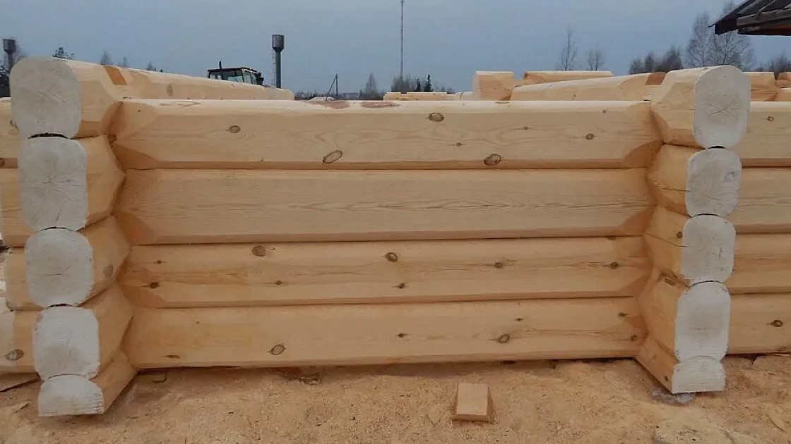 Лафет из бревна разберем плюсы и минусы данного материала