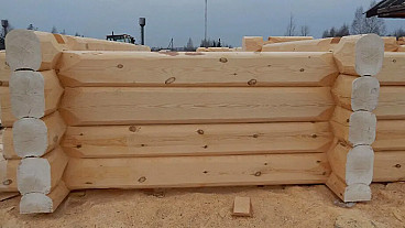 Лафет из бревна разберем плюсы и минусы данного материала