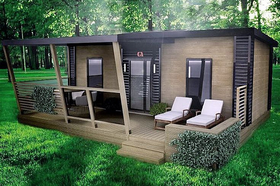 Как из бытовки сделать полноценный дачный домик