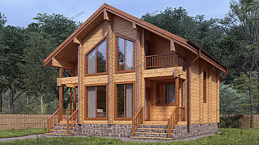 Строим собственный дом из бруса для ПМЖ