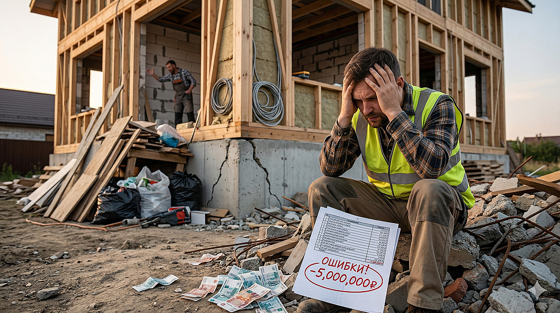 Деньги на ветер: 7 фатальных ошибок в строительстве и ремонте, которые «съедят» ваш бюджет