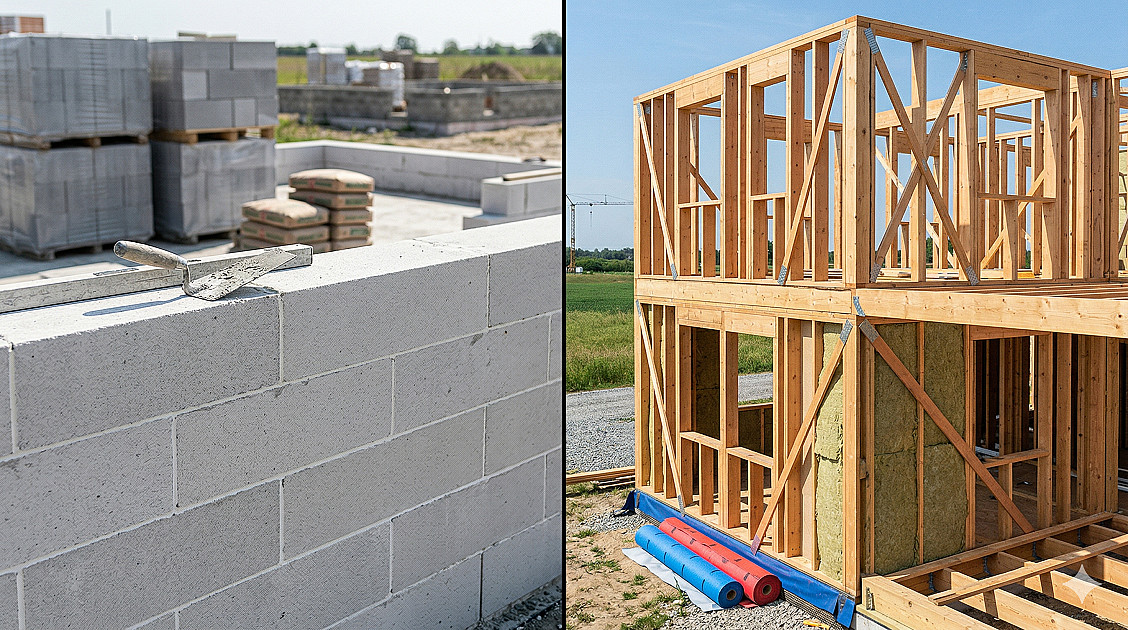 Дом из Блоков или Каркасный? Честный баттл технологий: из чего дешевле и надежнее построить жилье вашей мечты