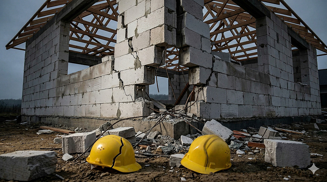 Фатальные ошибки при строительстве загородного дома: Как не построить «карточный домик» и не разориться