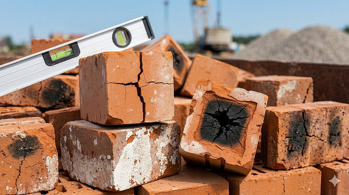 Как распознать бракованный кирпич: признаки, которые должен знать каждый застройщик
