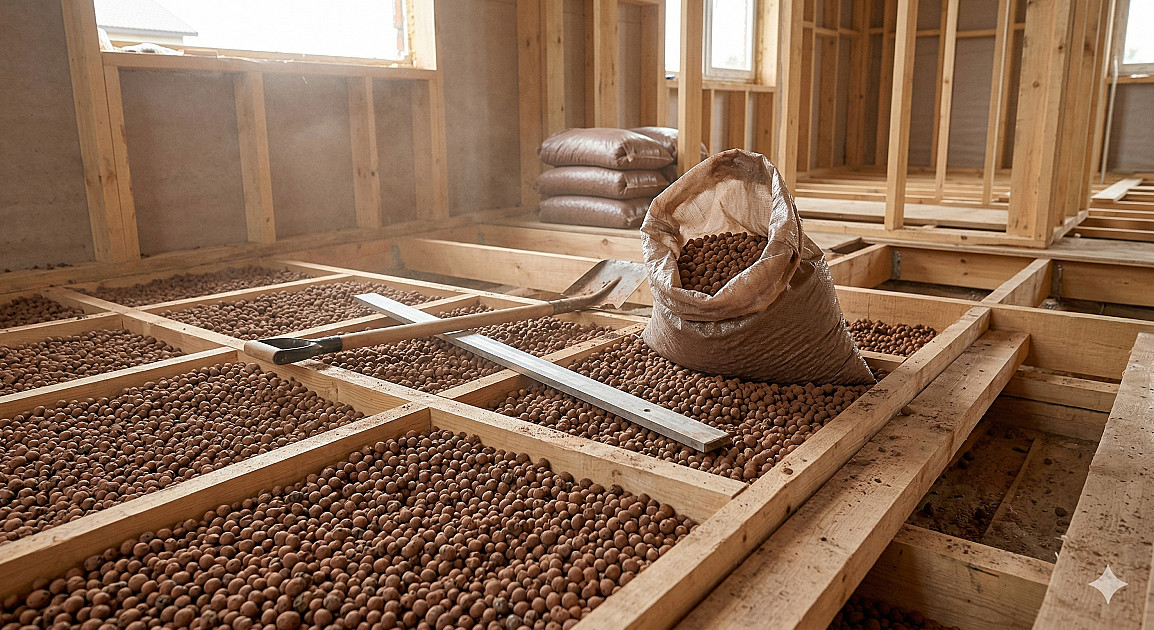 Как утеплить частный дом керамзитом: подробное пошаговое руководство.