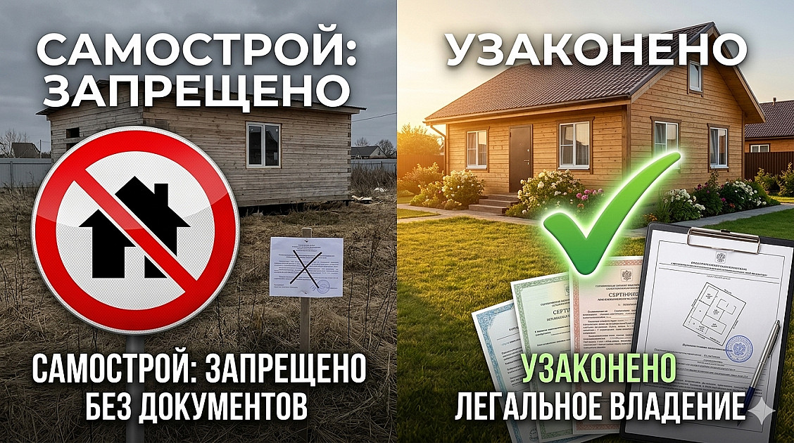 Самострой: как узаконить постройку на своем участке и избежать сноса?